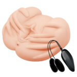 CRAZY BULL Vibrating Spread Torso - Flesh Vibrating Spread Torso Masturbator - Image 2