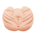 CRAZY BULL Vibrating Spread Torso - Flesh Vibrating Spread Torso Masturbator - Image 3