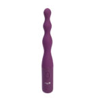 Maia DANI - Purple 17.8 cm USB Rechargeable Beaded Vibrator - Image 4