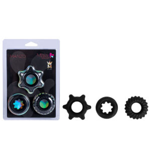 Maia Manzo Silicone Cock Ring Set of 3