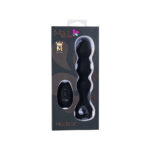 Maia HUDSON - Black 19 cm USB Rechargeable Anal Vibrator with Wireless Remote - Image 5