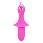 Maia SIENNA - Pink - Pink 15.2 cm USB Rechargeable Fluttering Bullet - Image 4