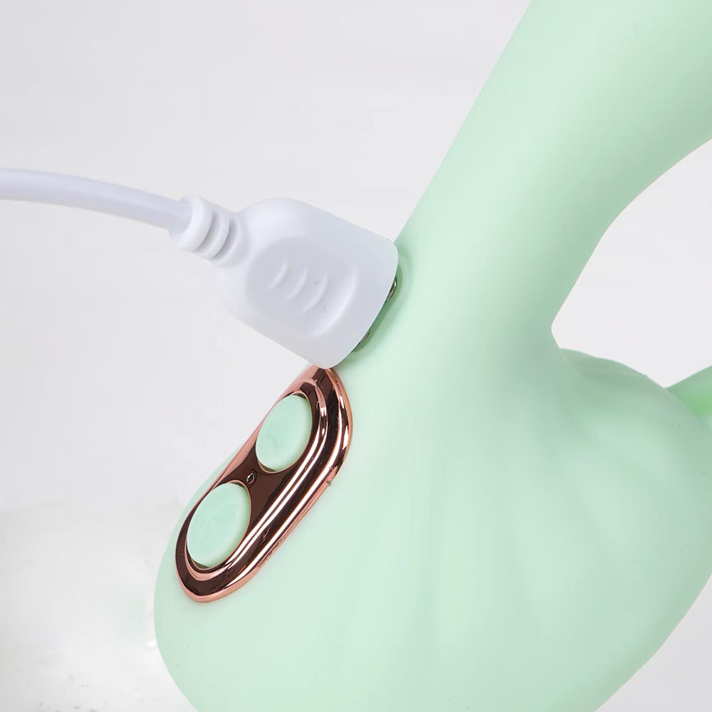 Maia Averi Dual-Motor Vibrator, Green - Image 4