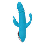 Maia KENNEDI - Blue 23.5 cm USB Rechargeable Triple Stimulating Vibrator - Image 4
