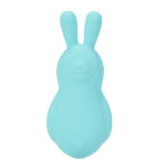 Maia BRI - Teal - Teal 9 cm USB Rechargeable Vibrating Bunny Bullet - Image 4