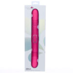 Maia ZENA - Pink - Pink 35.5 cm USB Rechargeable Dual Thrusting Double Ended Vibrator - Image 4