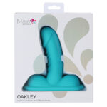 Maia OAKLEY - Blue - Blue USB Rechargeable Grinder Pad with 14 cm Vibrator - Image 4