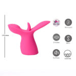 Maia OASIS - Pink - Pink USB Rechargeable Dual Motor Licking & Thumping Stimulator - Image 4