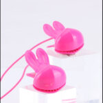Maia MOLLI - Pink - Pink USB Rechargeable Vibrating Nipple Clamps & Necklace - Image 3