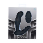 Maia COLTON - Black - Black USB Rechargeable Vibrating Prostate Massager with Wireless Remote - Image 5