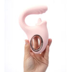 Maia JAYLEE - Pink - Pink USB Rechargeable Dual Motor Vibrator - Image 2