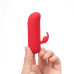 Maia ZIA - Red 7.6 cm USB Rechargeable Mini Bullet Rabbit - Image 2