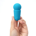 Maia INDI - Blue 7.6 cm USB Rechargeable Mini Vibrating Wand - Image 2