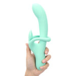 Maia TENLEY - Mint Green 24.1 cm USB Rechargeable Gyrating Rabbit Vibrator - Image 2