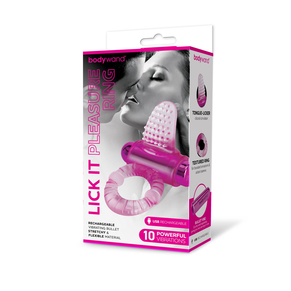Bodywand Rechargeable Lick It Pleasure Ring - Image 4