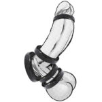 Boneyard Silicone Ring 50mm - Black 50 mm Cock Ring - Image 3
