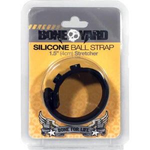 Boneyard Silicone Ball Strap – Black