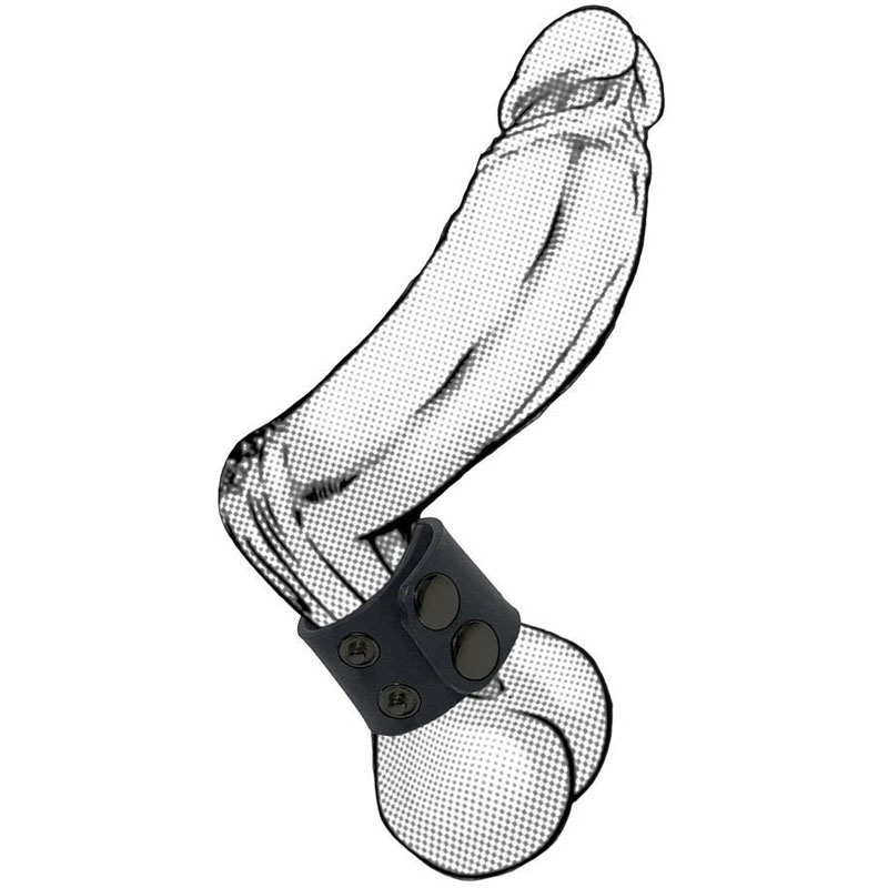 Boneyard Silicone Ball Strap – Black - Image 3