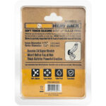 Boneyard Meat Rack Beef Up Bulge Ring Black - Black 45 mm Silicone Cock Ring - Image 5