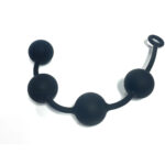 Boneyard Ass Ballz L - Black 46 cm Large Anal Balls - Image 4