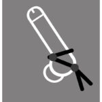 Boneyard Cock Leash Double - Black Adjustable Cock Lasso Ring - Image 8