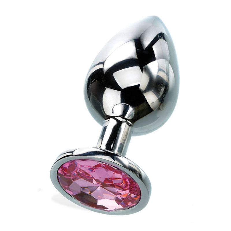 Adam & Eve Pink Gem Anal Plug – Medium - Image 2