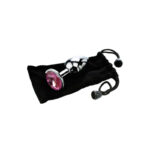 Adam & Eve Pink Gem Anal Plug - Medium - Silver Medium 8.2 cm Metal Butt Plug with Pink Gem - Image 5
