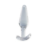 Clarity - Utopian Floret - Clear 11 cm Glass Butt Plug - Image 2