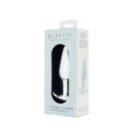 Clarity - Utopian Floret - Clear 11 cm Glass Butt Plug - Image 4