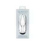 Clarity - Utopian Floret - Clear 11 cm Glass Butt Plug - Image 6
