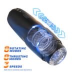 CyberSkin The Galaxy Voy - USB Rechargeable Thrusting & Rotating Auto Masturbator with Heater - Image 7