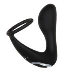 Adam & Eve Adam's Rechargeable Prostate Pleaser & C-Ring - Black USB Rechargeable Anal Plug with Cock Ring - Image 6