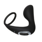 Adam & Eve Adam's Rechargeable Prostate Pleaser & C-Ring - Black USB Rechargeable Anal Plug with Cock Ring - Image 7