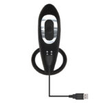 Adam & Eve Adam's Rechargeable Prostate Pleaser & C-Ring - Black USB Rechargeable Anal Plug with Cock Ring - Image 9