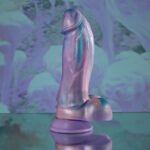 Evolved MYTHICAL - Multicoloured 22.6 cm USB Rechargeable Vibrating Fantasy Dildo with Remote - Image 4
