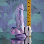 Evolved MYTHICAL - Multicoloured 22.6 cm USB Rechargeable Vibrating Fantasy Dildo with Remote - Image 8