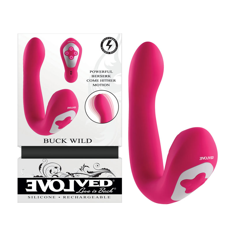 Evolved Buck Wild Dual-End Flicking Vibrator