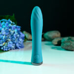 Evolved ULTRA WAVE - Blue 13 cm USB Rechargeable Mini Vibrator - Image 2