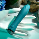 Evolved ULTRA WAVE - Blue 13 cm USB Rechargeable Mini Vibrator - Image 7