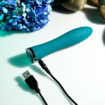 Evolved ULTRA WAVE - Blue 13 cm USB Rechargeable Mini Vibrator - Image 9