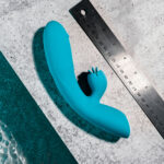 Evolved FIERCE FLICKER - Blue 19.5 cm USB Rechargeable Rabbit Flicker Vibrator - Image 8