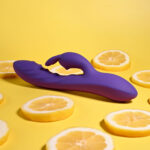Evolved WAVY RABBIT - Purple 20.6 cm USB Rechargeable Rabbit Vibrator - Image 6