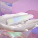 Evolved EASY DOES IT - Pearlescent White 10 cm USB Rechargeable Bullet - Image 7
