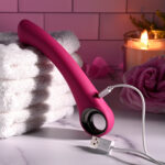 Evolved PLEASURE CURVE - Pink 19 cm USB Rechargeable Vibrator - Image 9