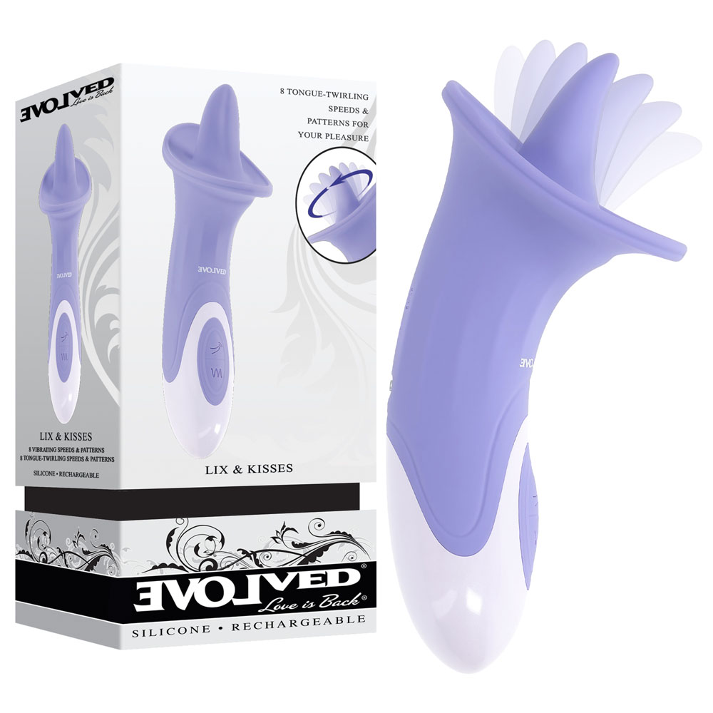 Evolved Lix & Kisses Tongue Stimulator