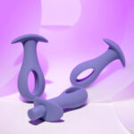 Evolved HOLE PUNCH PLUG SET - Purple Butt Plugs with Interchangeable Bullet - Set of 3 Sizes - Image 4