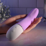 Evolved SLIP OF THE TONGUE - Purple 21.1 cm USB Rechargeable Flicking Tongue Vibrator - Image 2