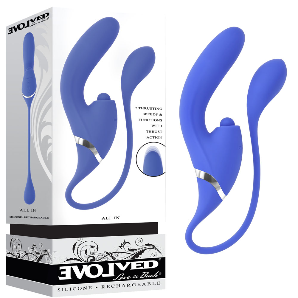 Evolved All In Triple Stimulating Vibrator