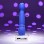 Evolved DISCO DIVA - Blue 20.9 cm USB Rechargeable Light Up Vibrator - Image 5