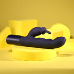 Evolved BIG DEAL - Purple 25.7 cm USB Rechargeable Rabbit Vibrator - Image 5